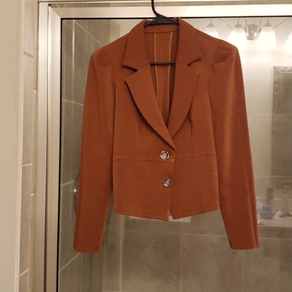 Extra small bronze Short jacket